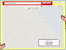 Tablet Screenshot of mapa-de-buenos-aires.com